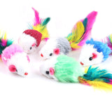 10Pcs/lot Soft Fleece Cat Toys