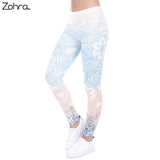 Mint Print Fitness legging