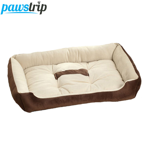 6 Size Soft Fleece Pet Dog Bed
