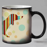 Dogs color changing magic mugs