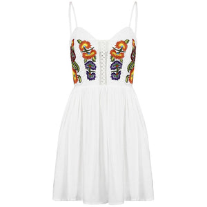 Flowers Embroidery EVERYDAY DRESS