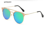 Rose Gold cat eye Sunglasses