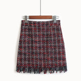 Women Woolen Mini WOMEN SKIRT