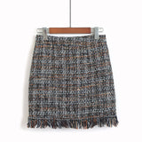 Women Woolen Mini WOMEN SKIRT