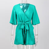 Half Sleeve JUMP SUIT