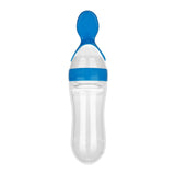 Baby Squeezing Feeding Spoon bottle