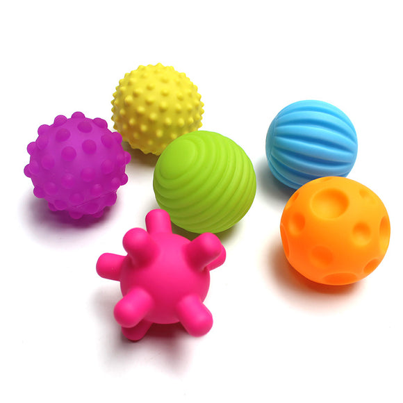 Textured Multi Ball Set Baby Toys