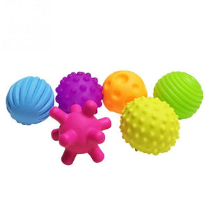 Textured Multi Ball Set Baby Toys