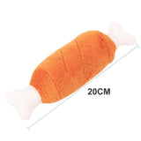 1PC Soft Animal Pet Doy Toys