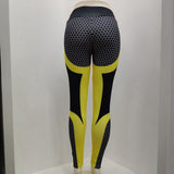 Mesh Pattern Print Leggings