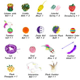 24Pcs/Set Pet Cat Toys