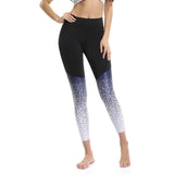 Mesh Pattern Print Leggings