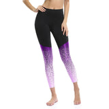 Mesh Pattern Print Leggings
