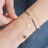 4 Pcs/Set    Gold Silver Bracelet Set