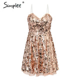 Sequin Backless PARTY DRESS