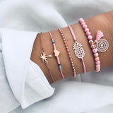 5 Pcs/Set  Pineapple  Bracelet Set