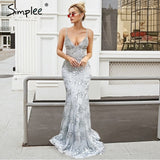 Elegant backless PARTY DRESS