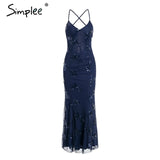 Elegant backless PARTY DRESS