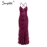 Elegant backless PARTY DRESS