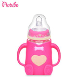 240ml Baby Silicone Milk Feeding Bottle