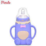 240ml Baby Silicone Milk Feeding Bottle