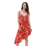 Red Chiffon EVERYDAY DRESS