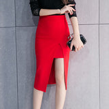 Sexy Slit Pencil  WOMEN SKIRT